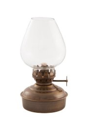 Oil Lantern – 5.75″ Antique Brass Mini Lamp