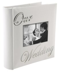 OUR WEDDING album by Malden holds 160 photos – 4×6