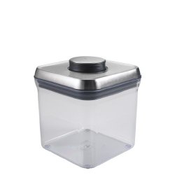 OXO SteeL POP 2-2/5-Quart Square Container by OXO