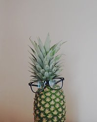 Pineapple Photograph – 8×10 Photography – Mr Pineapple – Funny Wall Decor