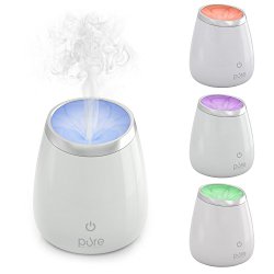PureSpa Deluxe Ultrasonic Aromatherapy Oil Diffuser – High Capacity Aroma Diffuser Lasts for Up to 10 Hours with Automatic Shut-Off for Home & Office Safety