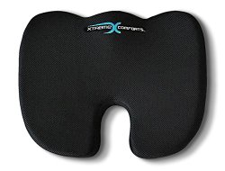 Seat Cushion for Back Pain – Also Great for a Truck Driver, Driving a Car or Any Auto.