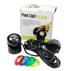 Single 12-led Submersible Light for Water Garden, Fish Pond, Fountain