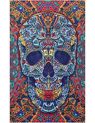 Sunshine Joy® 3D Skull Tapestry – 60X90 – Beach Sheet – Hanging Wall Art