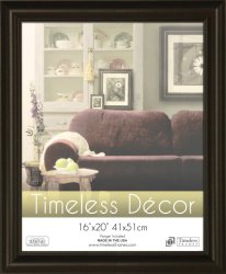 Timeless Frames 16×20 Inch Boca Picture Frame, Black