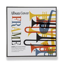 Top Rated Album Frame – Made to Display Album Covers and LP Covers 12.5″ x 12.5″