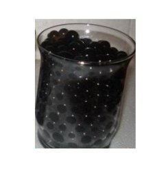 Water Beads for Wedding, Holiday, & All Occasion Home Decor – 10 Gram Pack – Makes 1 Quart (4-5 Cups) (Black)