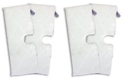 1 X Shark XLT3501 (EXTRA LARGE), Set of 4, Microfiber Cleaning Pads for the Steam Pocket Mop.