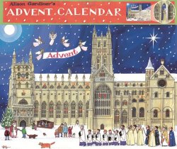 Alison Gardiner Traditional Advent Calendar: Christmas at the Cathedral