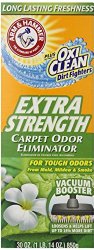 Arm & Hammer Extra Strength Odor Eliminator for Carpet and Room, 30 Ounce (Pack of 6)