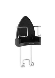 Brabantia Wall-Mounted Iron Rest and Hanging Ironing Board Holder – Cool Gray, 385742