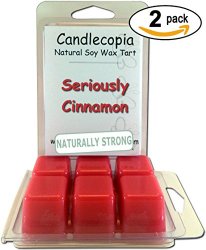 Candlecopia Seriously Cinnamon 6.4 oz Scented Wax Melts