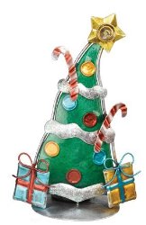 Christmas Tree Tea Light Candle Holder