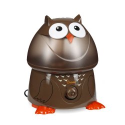 Crane Adorable Ultrasonic Cool Mist Humidifier with 2.1 Gallon Output per Day – Owl