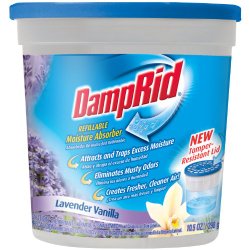 DampRid FG01LV Moisture Absorber, Lavender Vanilla, 10.5-Ounce