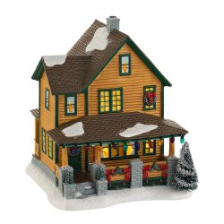 Department 56 a Christmas Story Village Ralphie’s House, Lit House, 7.24-Inch