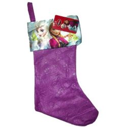 Disney Frozen Christmas Stocking – Purple Anna Elsa Olaf