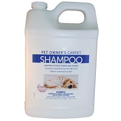 Genuine Kirby Pet Owners Foaming Carpet Shampoo (Lavender Scented)- 1 Gallon