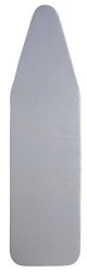 Household Essentials Standard Ironing Board Replacement Pad and Cover, Silver Silicone Coated
