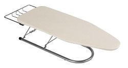 Household Essentials Steel Table Top Ironing Board with Iron Rest, 12-Inch x 30-Inch