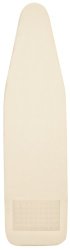 Household Essentials Ultra Plus Ironing Board Replacement Pad & Cover with Silicone Iron Rest Pad – Natural Canvas