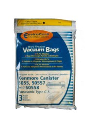 Kenmore Canister Type C (12 Pack). Fits 5055, 50557 and 50558 Panasonic Type C-5 Models