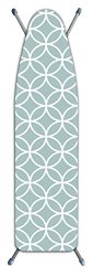 Laundry Solutions by Westex Deluxe Extra Thick Circles Ironing Board Cover, Gray
