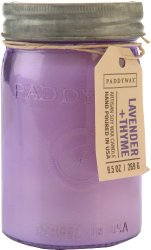 Paddywax Candles Relish Jar Collection Candle, 9.5-Ounce, Purple Lavender and Thyme