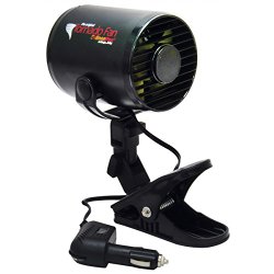RoadPro RPSC-857 12-Volt Tornado Fan with Removable Mounting Clip