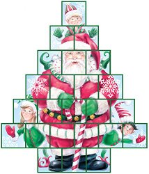Secret Santa Treasure Box Advent Calendar (Countdown to Christmas)