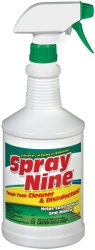 Spray Nine 26832 Multi-Purpose Cleaner and Disinfectant, 32 oz.