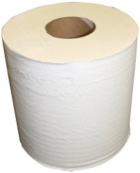 Berk Wiper CPRT-7200-ECONO Center-Pull Sanitary Paper 2-Ply Towel, 9″ Length x 7-1/2″ Width, White (Case of 6 Rolls)