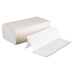 Boardwalk 6200 Multifold Paper Hand Towel 9″ X 9.5″ Bleached White (16 Packs of 250)