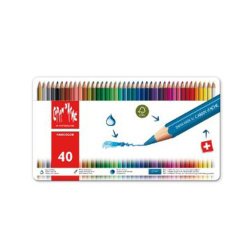 Caran d’Ache Fancolor Color Pencils, 40 Colors