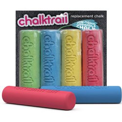 Chalktrail Replacement Chalk, Pack of 4