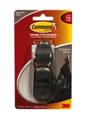 Command Forever Classic Large Metal Hook, Oil Rubbed Bronze