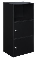 Convenience Concepts 151187 X-Tra Storage 2-Door Cabinet, Black