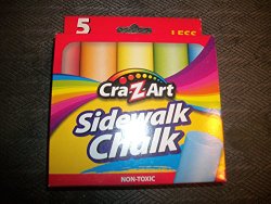 Cra-Z-Art Fat Sidewalk Chalk NON Toxic Less Breakage