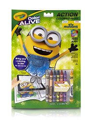 Crayola Color Alive Animated Minions Pages