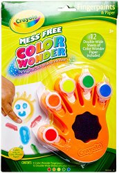 Crayola Color Wonder Fingerpaint (Colors May Vary)