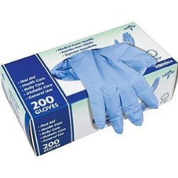 Curad / Medline Nitrile Exam Glove Powder Free – Medical Exam Hospitals Quality 200ct LARGE