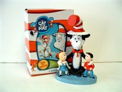 Dr Seuss Cat in the Hat 5 Inch Tall Bobblehead Figure