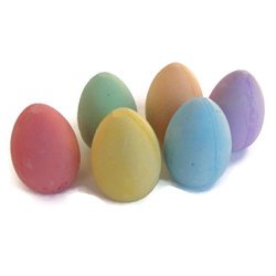 Easter Egg Sidewalk Chalk – 6 Pack