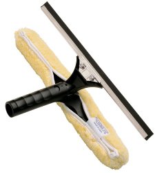Ettore 71181 Professional Stainless Backflip Window Cleaning Combo Tool, 18-Inch