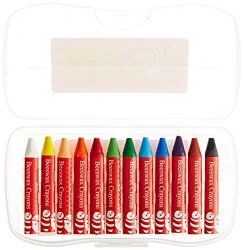Faber and Castell 12 Count Brilliant Beeswax Crayons in Storage Case