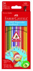 Faber and Castell 24 Count Grip Watercolor EcoPencils
