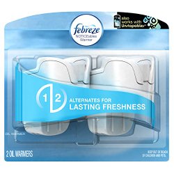 Febreze Noticeables Dual Scented Oil Warmer, 1.75-Ounce, 2 Count (Pack of 2)