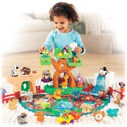 Fisher Price Little People A to Z Learning Zoo Playset