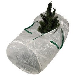 Household Essentials Christmas Tree Storage Bag with Green Trim