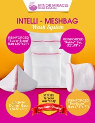 Lingerie Bag (Set of 4) Intelli-Mesh Bag System: Double-Layered Laundry Bags – Backed With Our Two-Fold Commitment.